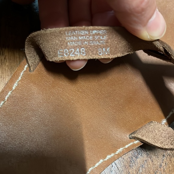 Madewell leather strap sandals size 8 - Picture 5 of 5